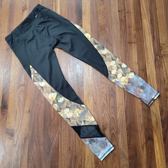 Athleta Asym Mesh Sonar Compression Leggings Size XS - Picture 3 of 10